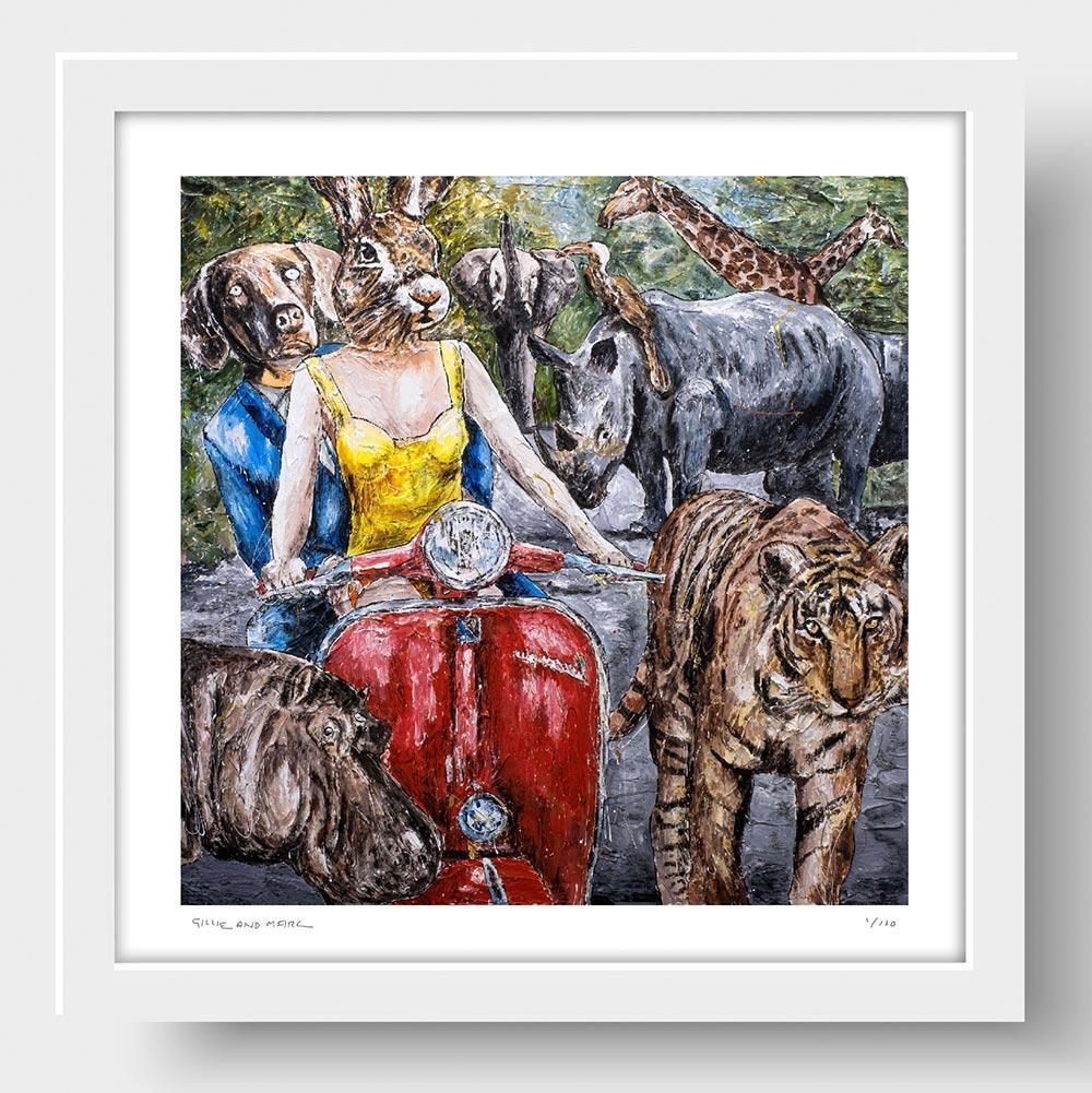 Animal Print - Limited Edition - Animal Art - Gillie and Marc - Wildlife - New For Sale 5
