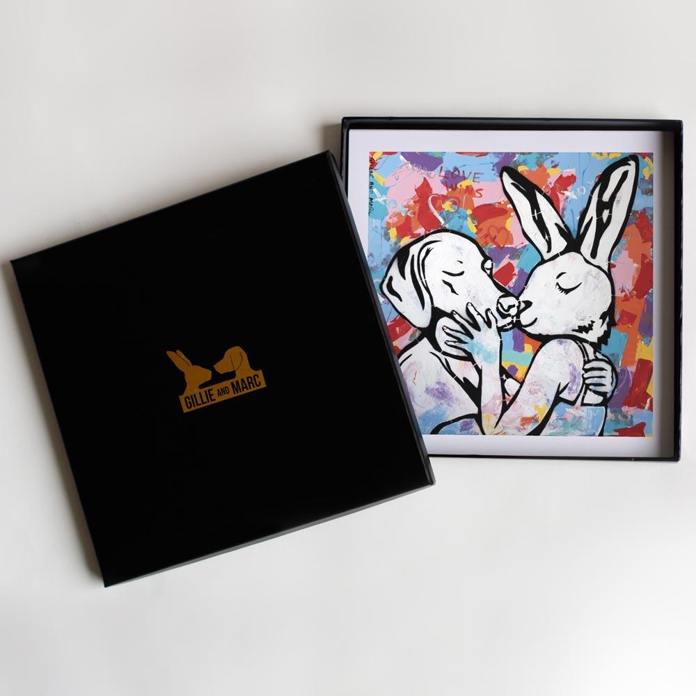 Print Set Collection in Gift Box
Four Original Signed Limited Edition Prints

Gillie and Marc’s paintings are signed, limited-editions and are produced on ecoStar+, an environmentally responsible paper made Carbon Neutral and manufactured from 100%