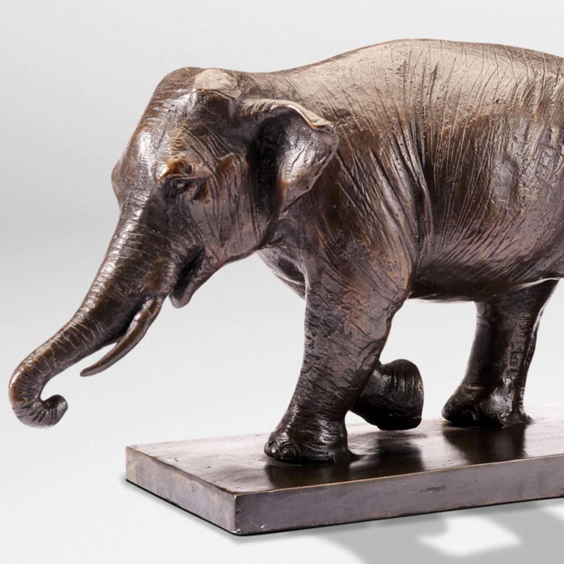 Title: Love The Indian Elephant, The Grevy’s Zebra and The Asiatic Black Bear 
Authentic Bronze Sculpture

This authentic bronze sculpture titled 'Love The Indian Elephant, The Grevy’s Zebra and The Asiatic Black Bear ' by artists Gillie and Marc