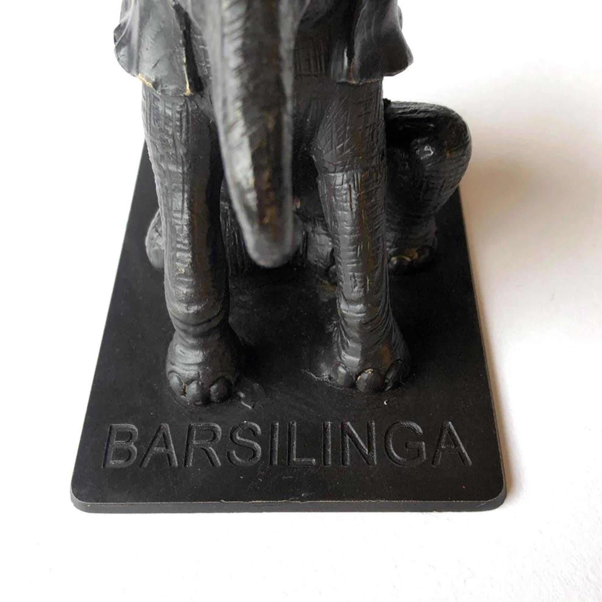 Authentic Bronze Orphan Barsilinga Elephant Sculpture by Gillie and Marc For Sale 7