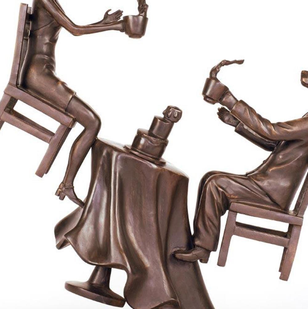 Bronze Sculpture - Art - Gillie and Marc - Love - Dog - Rabbit - Travel - Windy 2