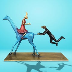 Bronze Sculpture - Limited Edition - Love - Rabbit - Dog - Giraffe - adventure
