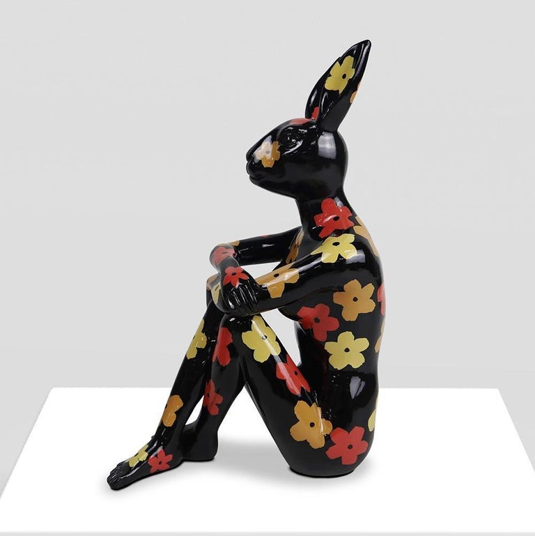 Gillie and Marc Schattner Animal Pop Art Sculpture Resin Gillie