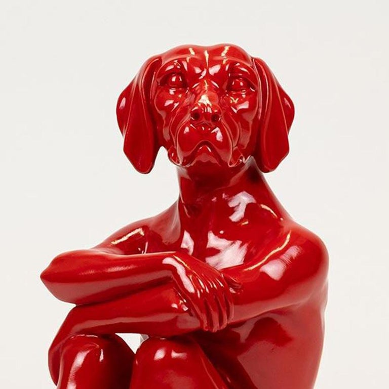 Gillie and Marc Schattner Pop Art Animal Sculpture Resin Gillie