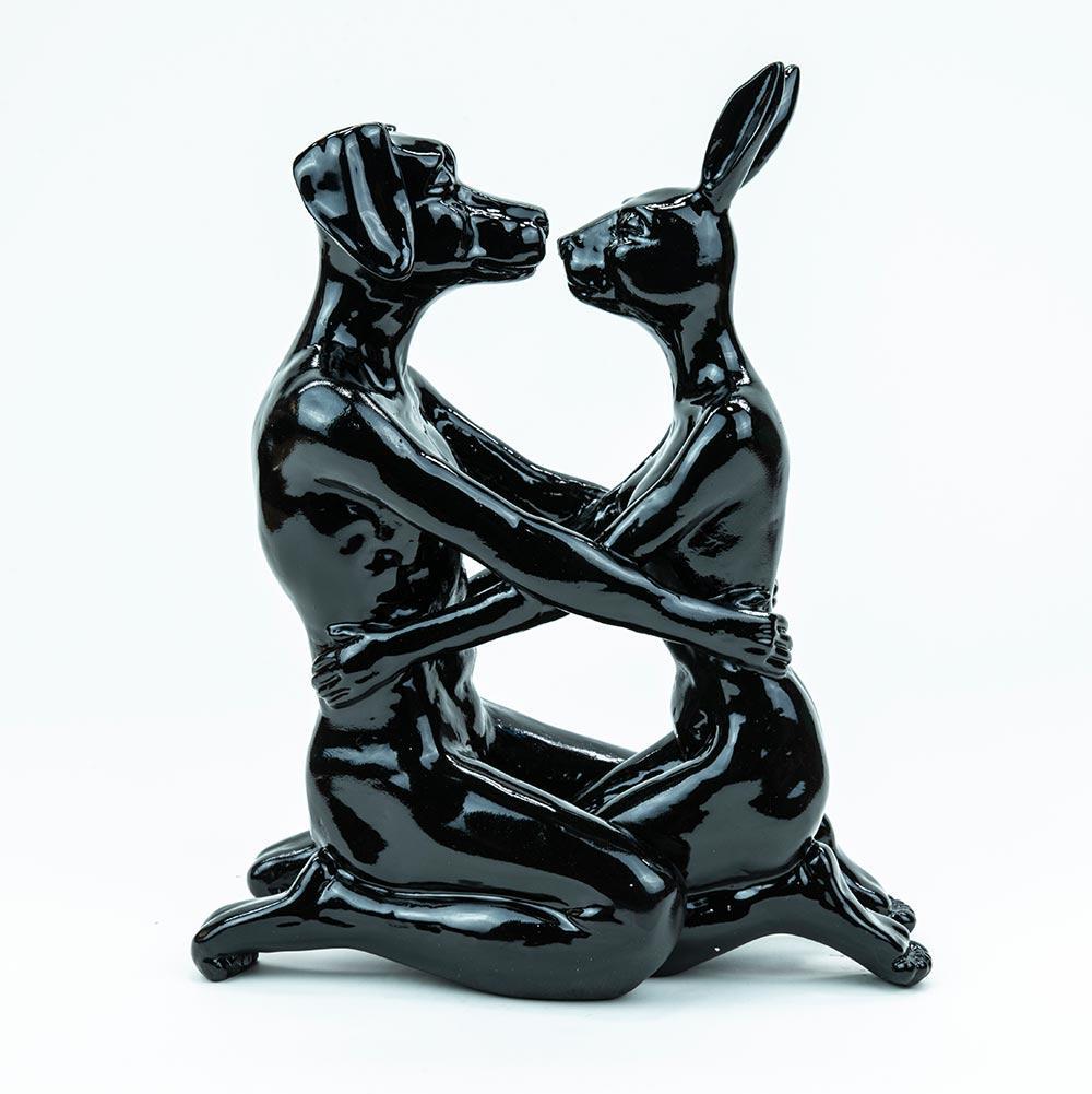 Gillie and Marc Schattner Resin Animal Sculpture Pop Art Gillie