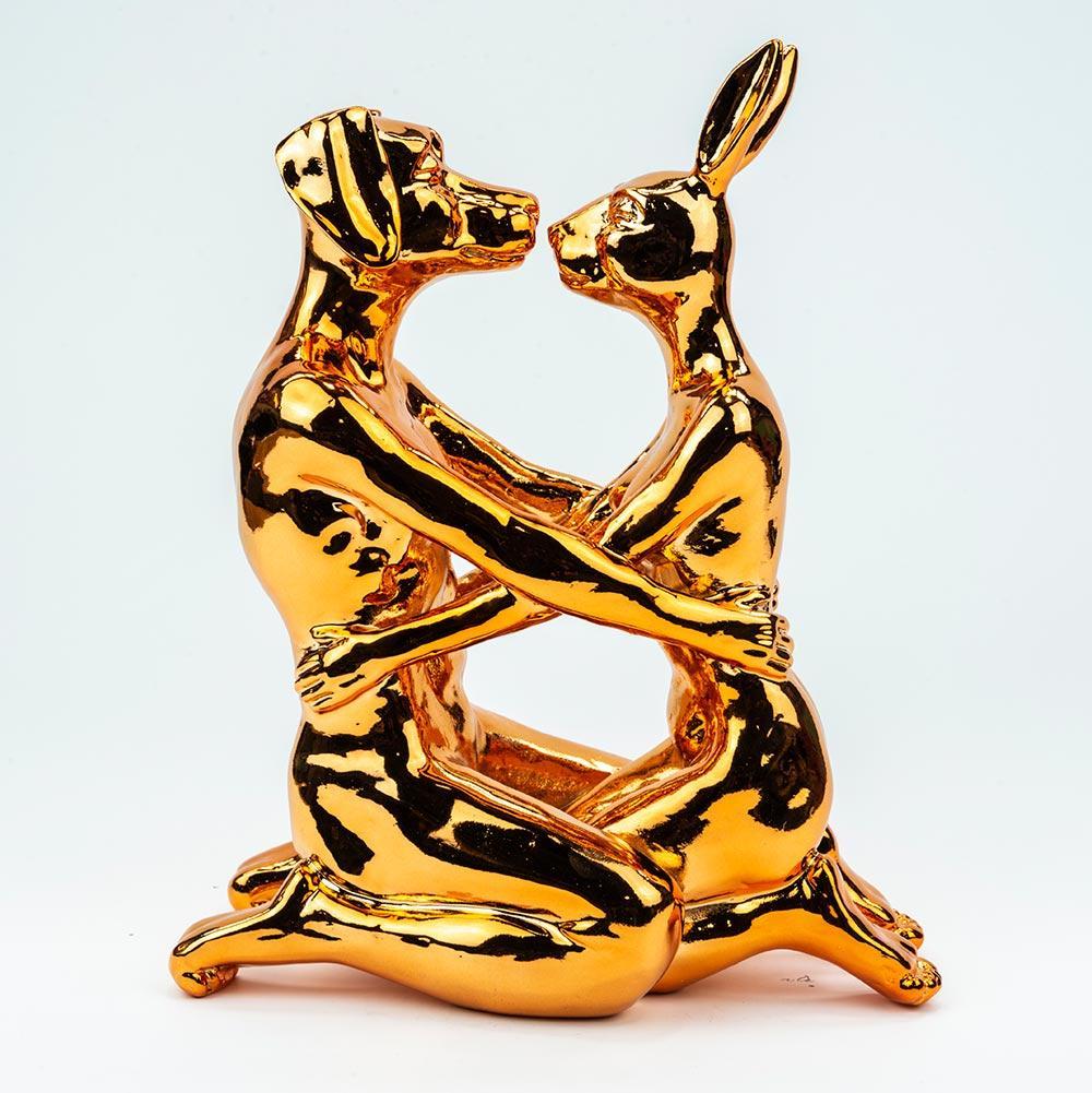 Gillie and Marc Schattner Resin Animal Sculpture Limited Gillie
