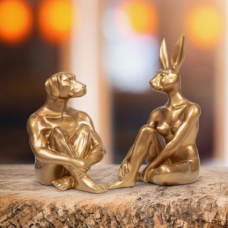 Gillie and Marc Schattner Resin Animal sculpture Pop Art Gillie