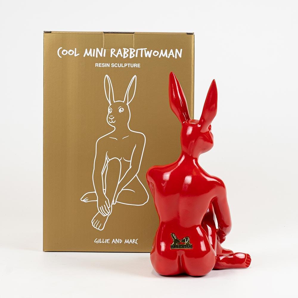 mini red rabbit