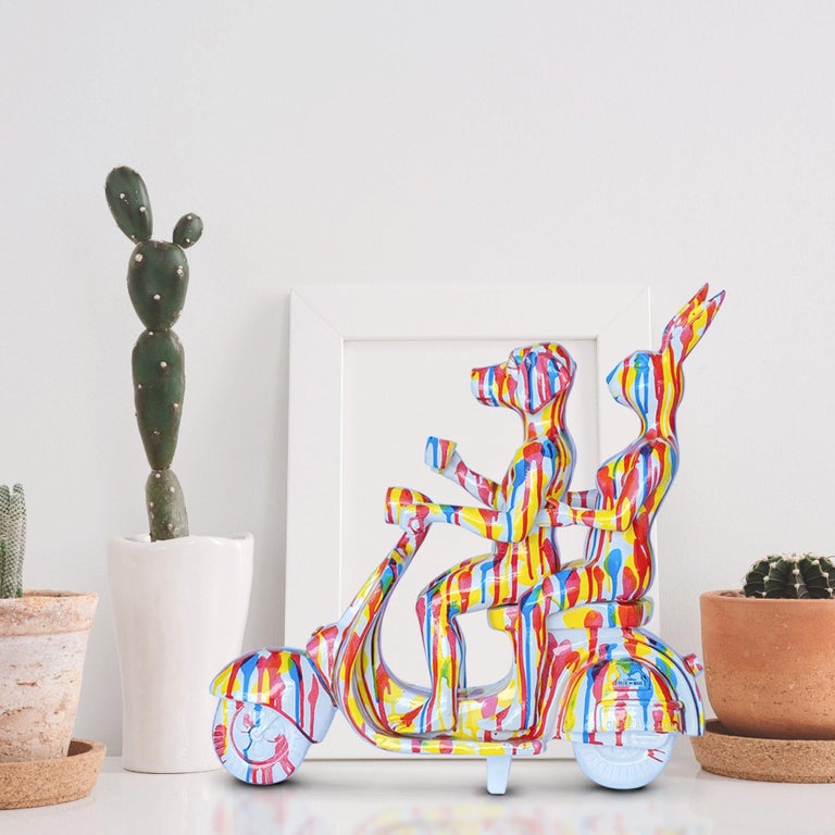 Gillie and Marc Schattner Resin Animal Sculpture Pop Art Gillie