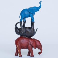 Sculpture - Art - Bronze - Gillie and Marc - Elephant - Tower - Wildlife - 2019