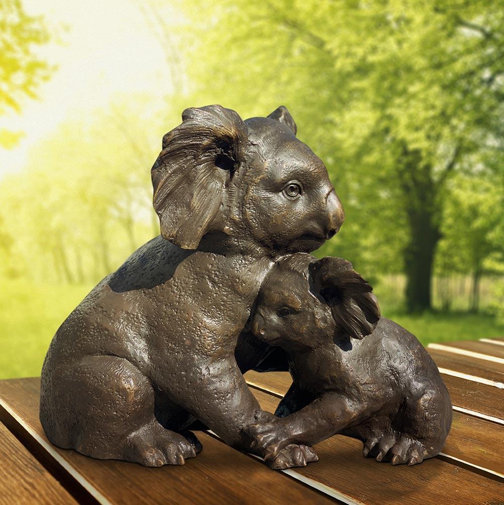 Gillie and Marc Schattner Figurative Sculpture - Animal Sculpture - Bronze - Gillie and Marc - Mini - Koala - Love 