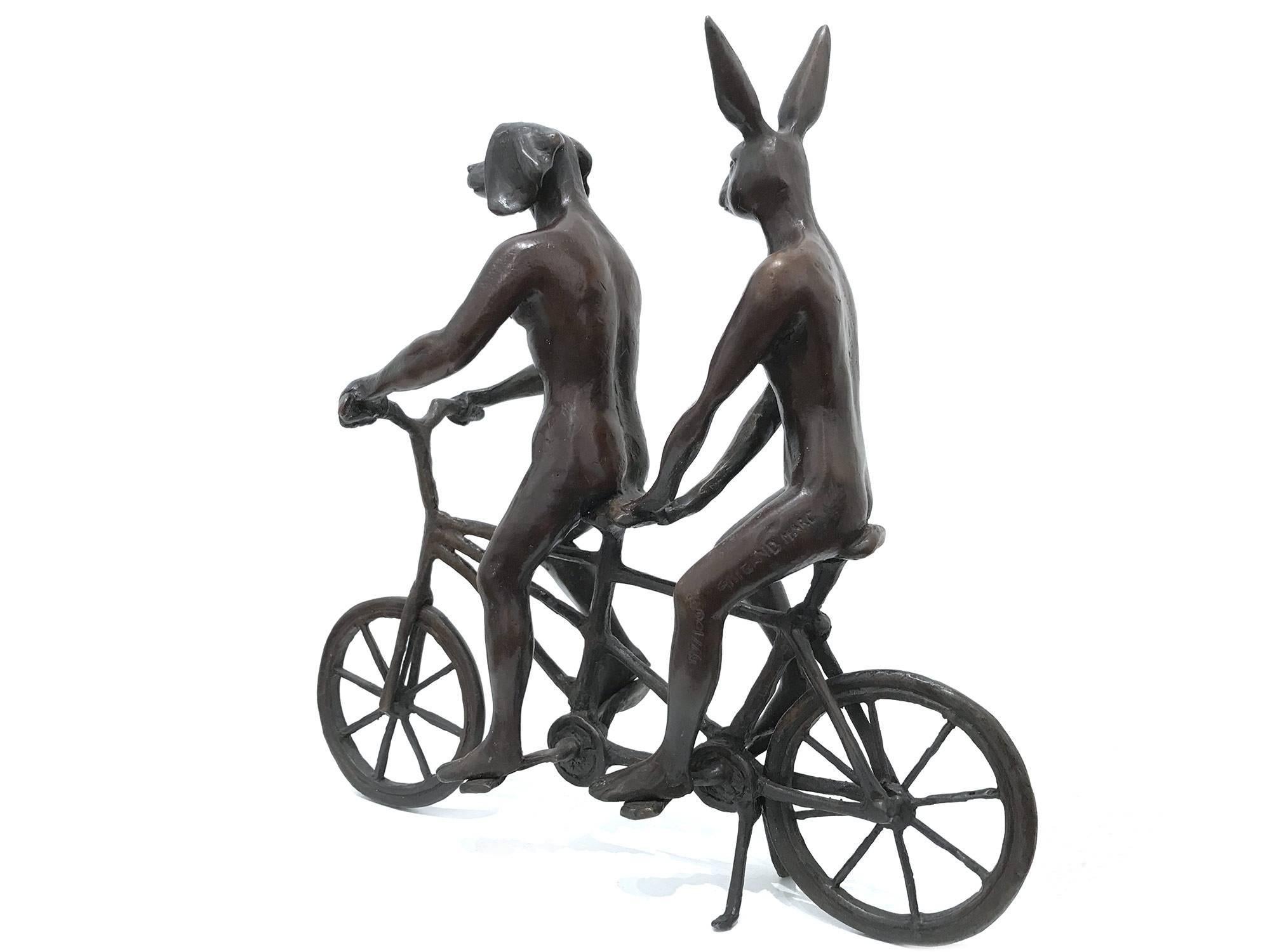 cycling sculpture