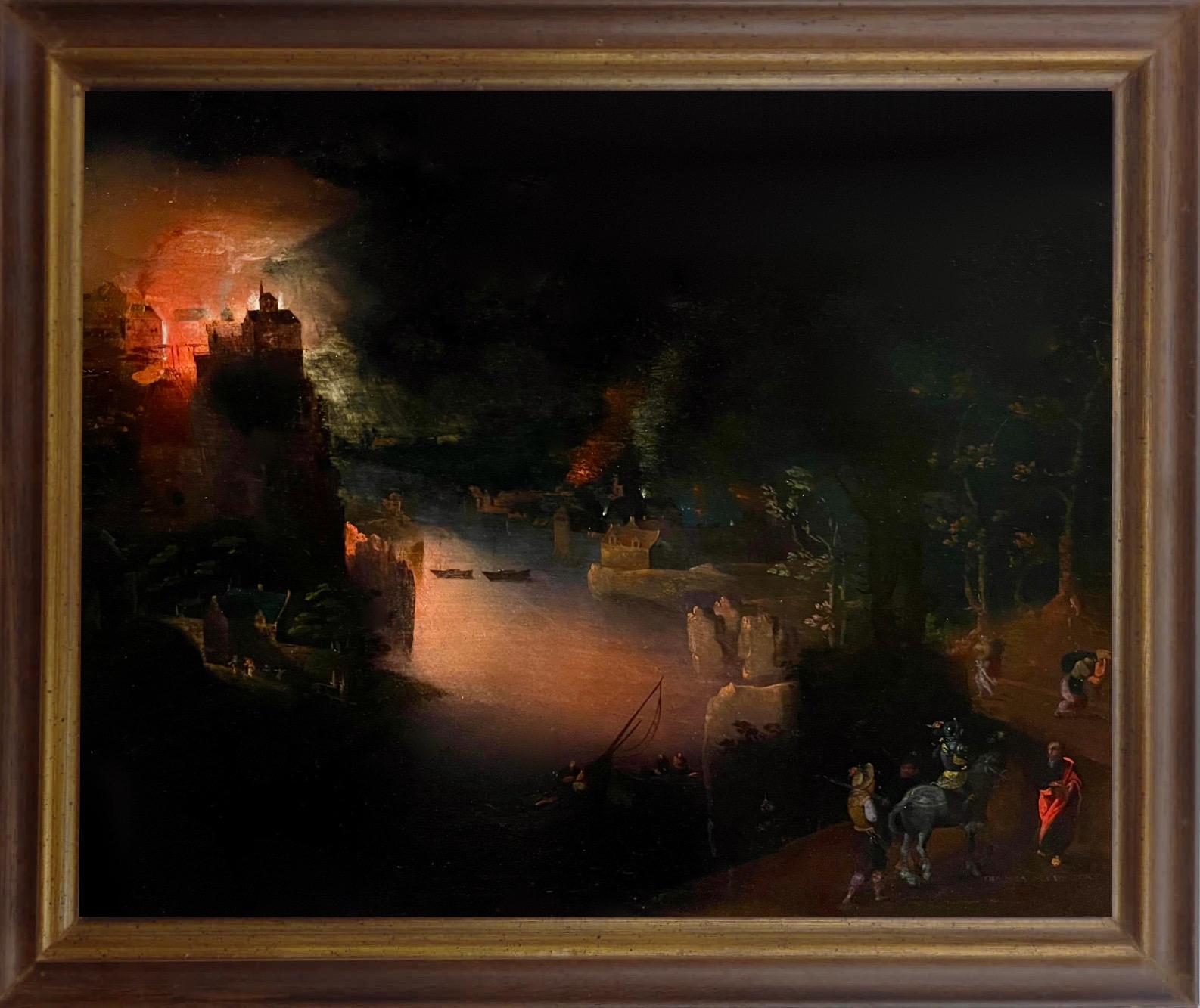 paintings of night scenes