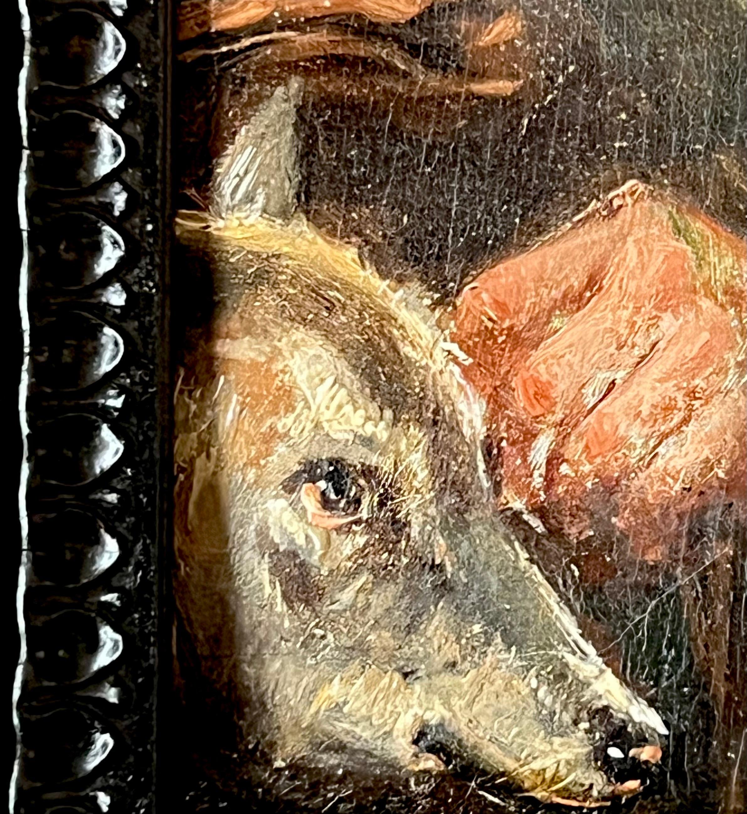 Fine 17th century Flemish Old Master oil 