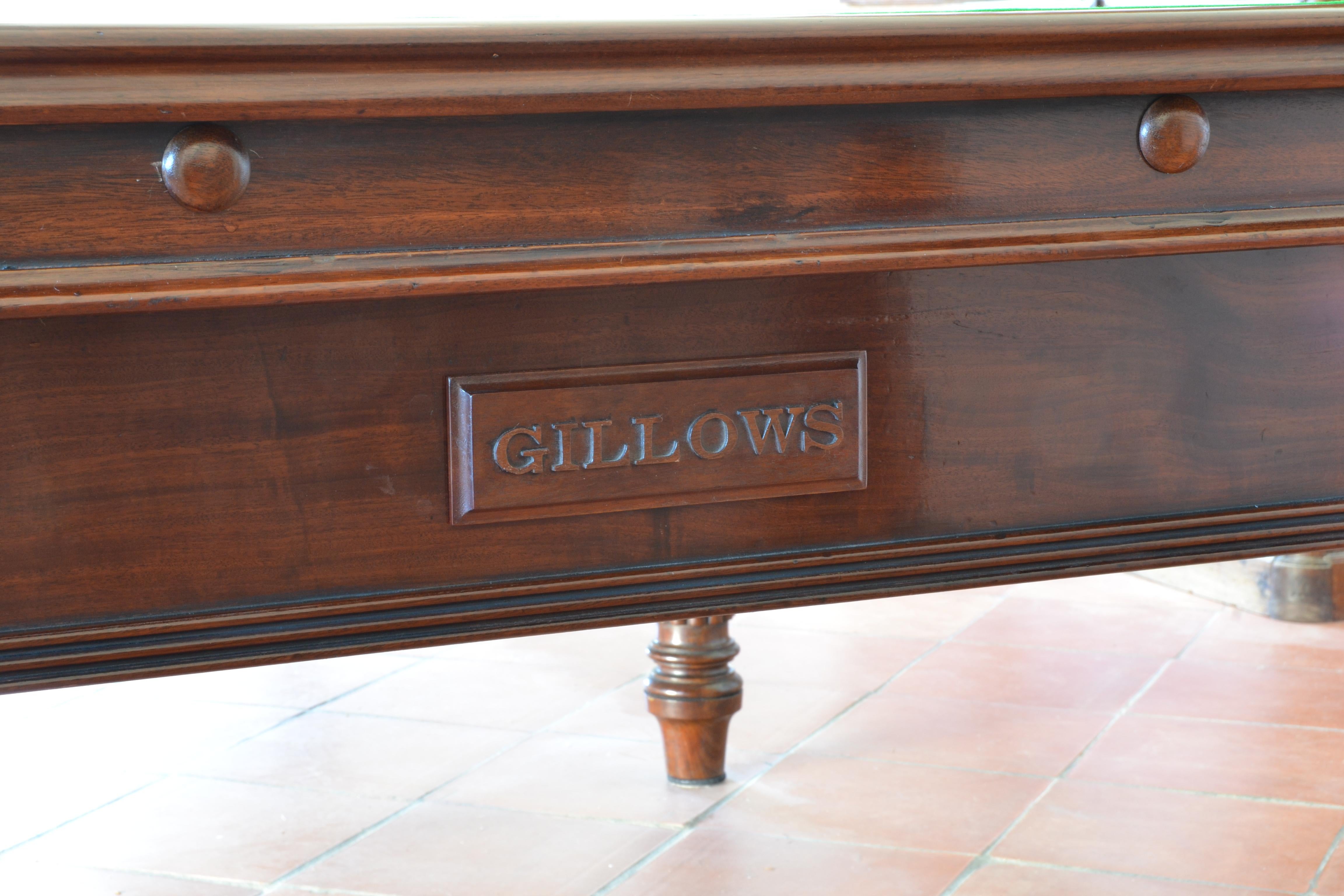 Gillows Billiard Snooker POOL Table, circa 1820 For Sale 1