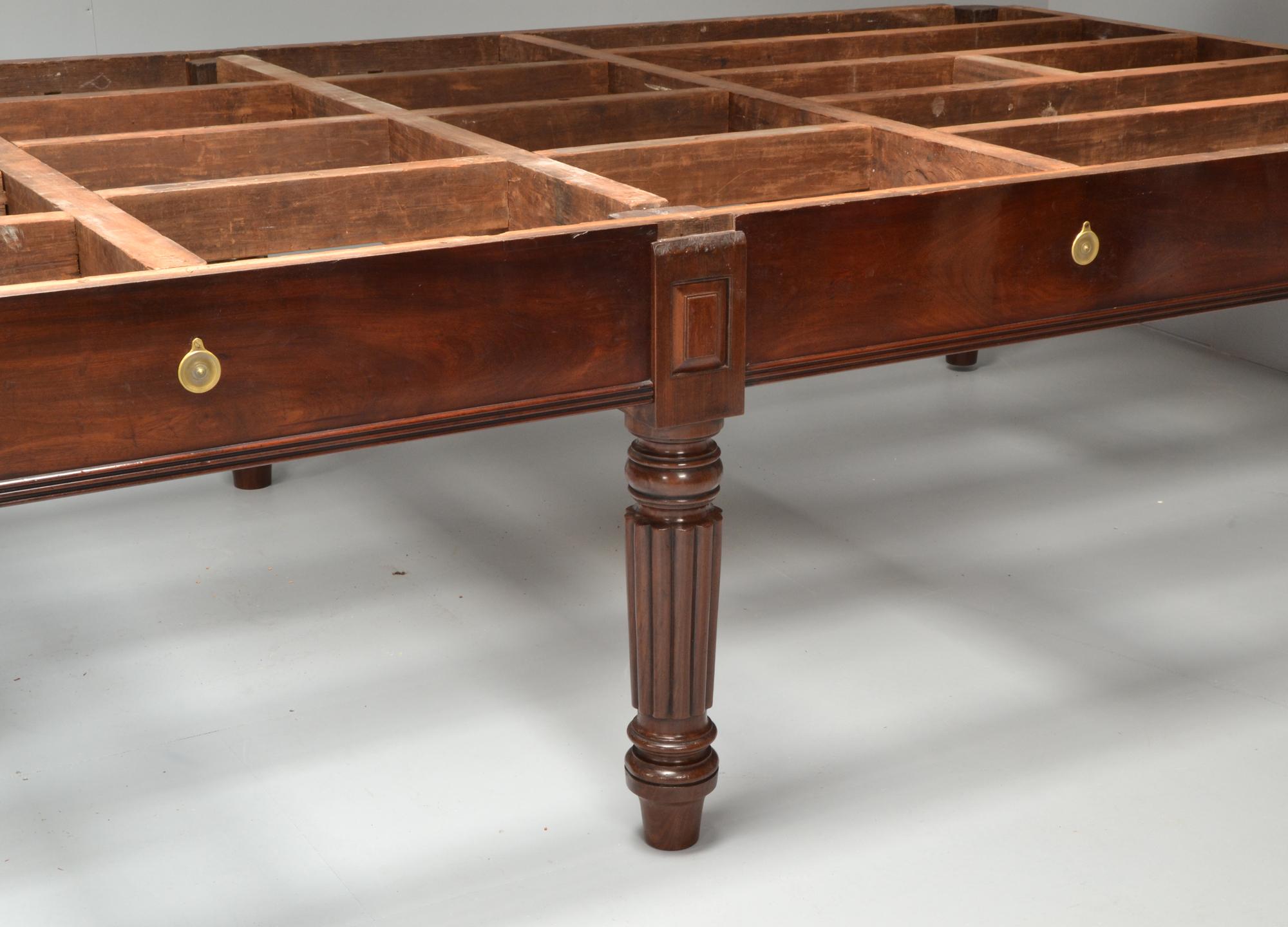 Gillows Billiard Snooker POOL Table, circa 1820 In Good Condition For Sale In Radstock, GB