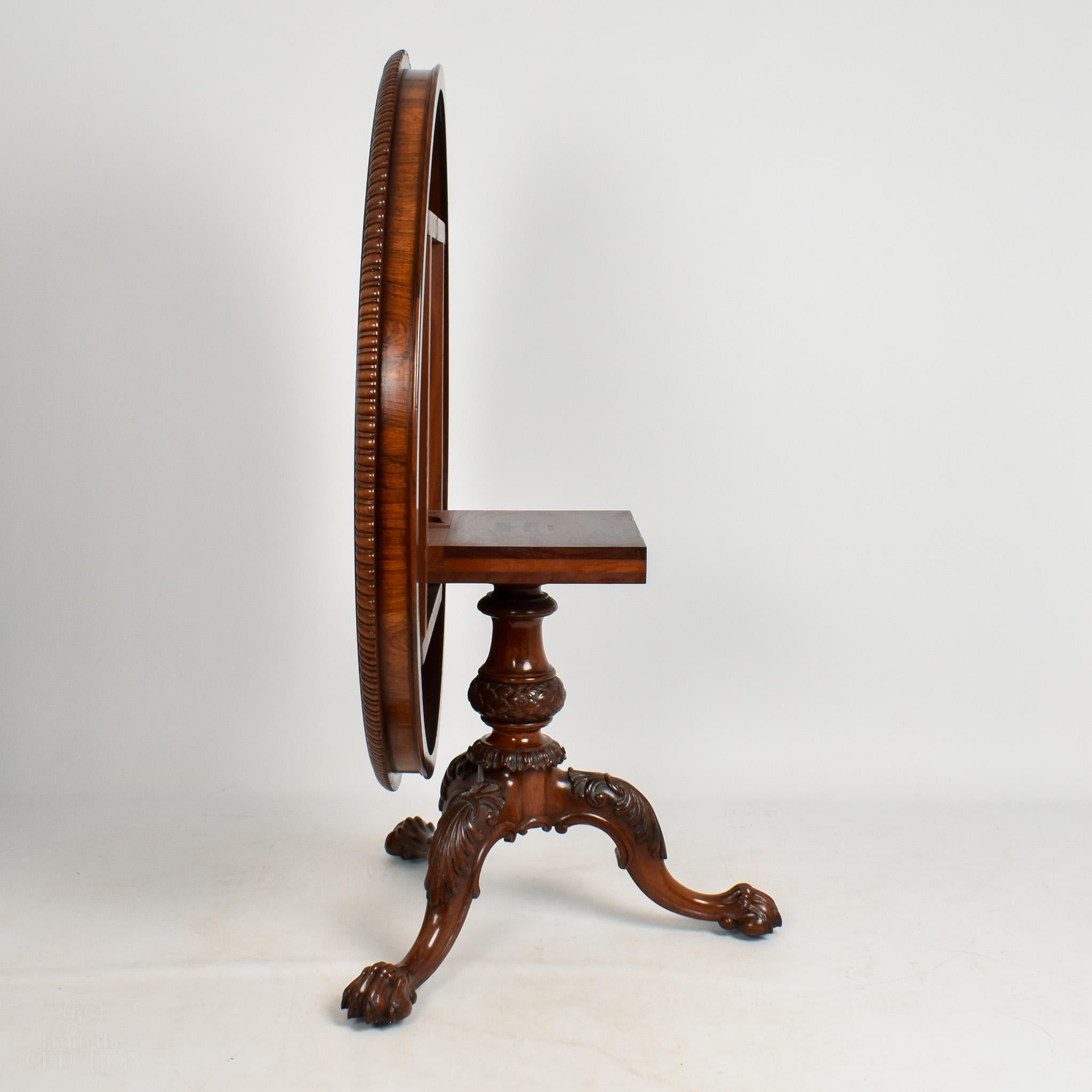 Rosewood Gillows Centre Table, Circa. 1840 For Sale 6