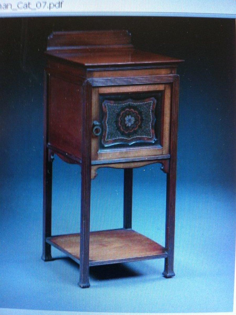 Gillows & Co, Thomas Jeckyll Attr An Anglo-Japanese Marquetry Corner Cupboard For Sale 12