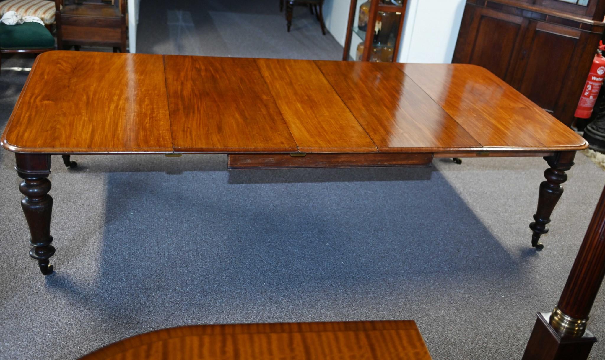 Gillows Dining Table Victorian Mahogany Extending 1860 7