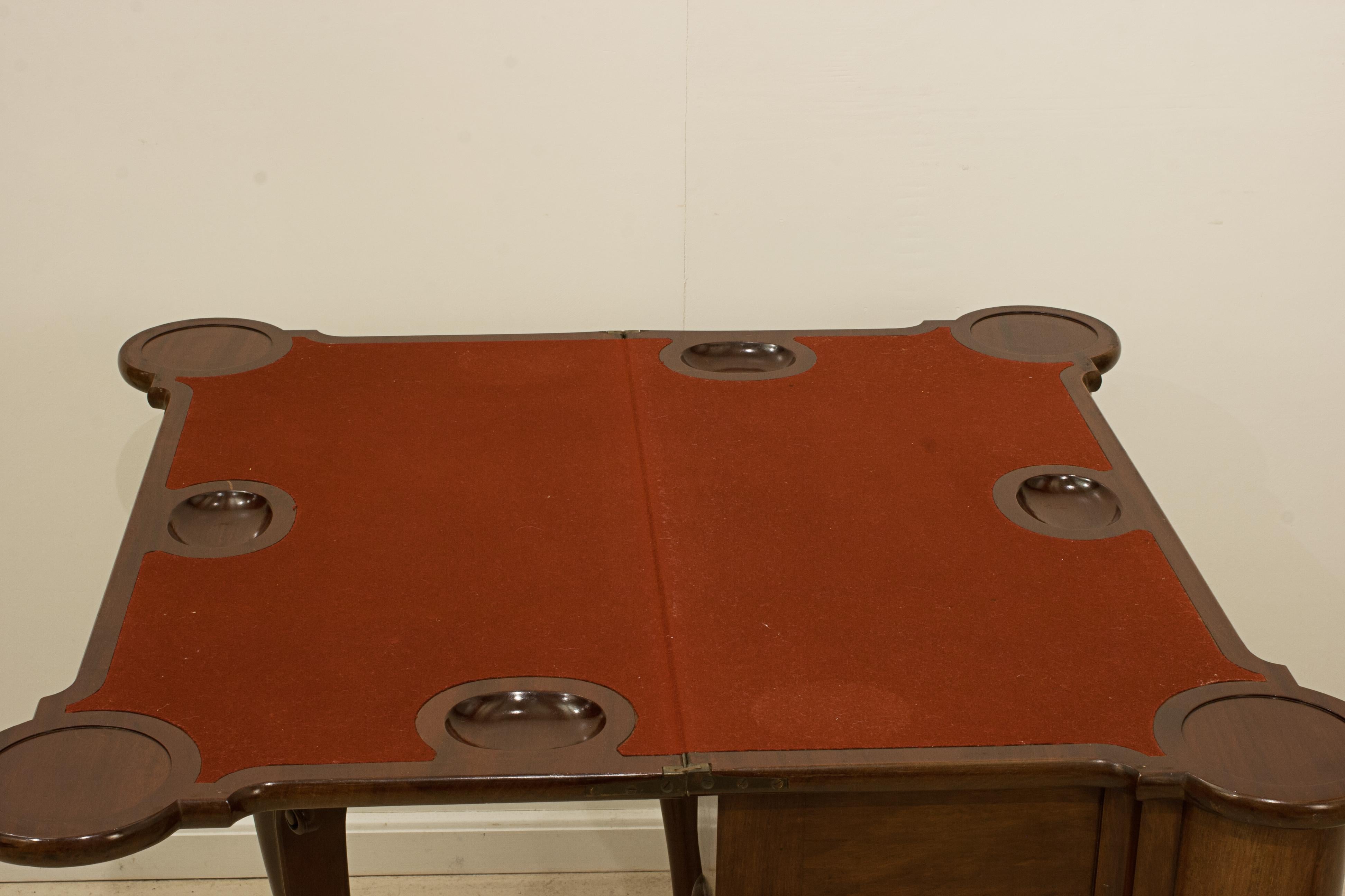 Gillows Games Table, Card Table For Sale 1