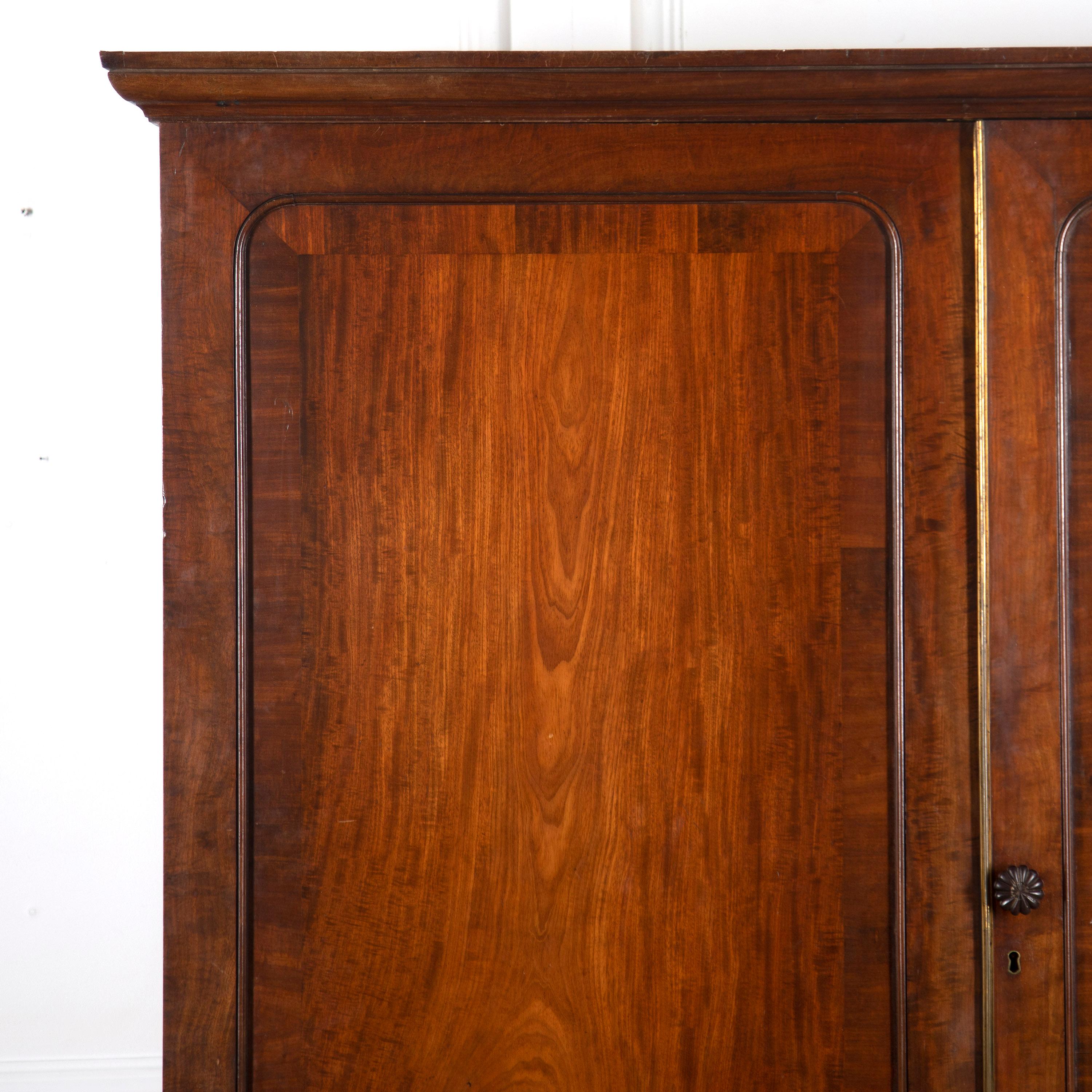 Country Gillows George IV Mahogany Wardrobe