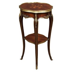 Gillows Gilt Bronze-Mounted Inlaid Table