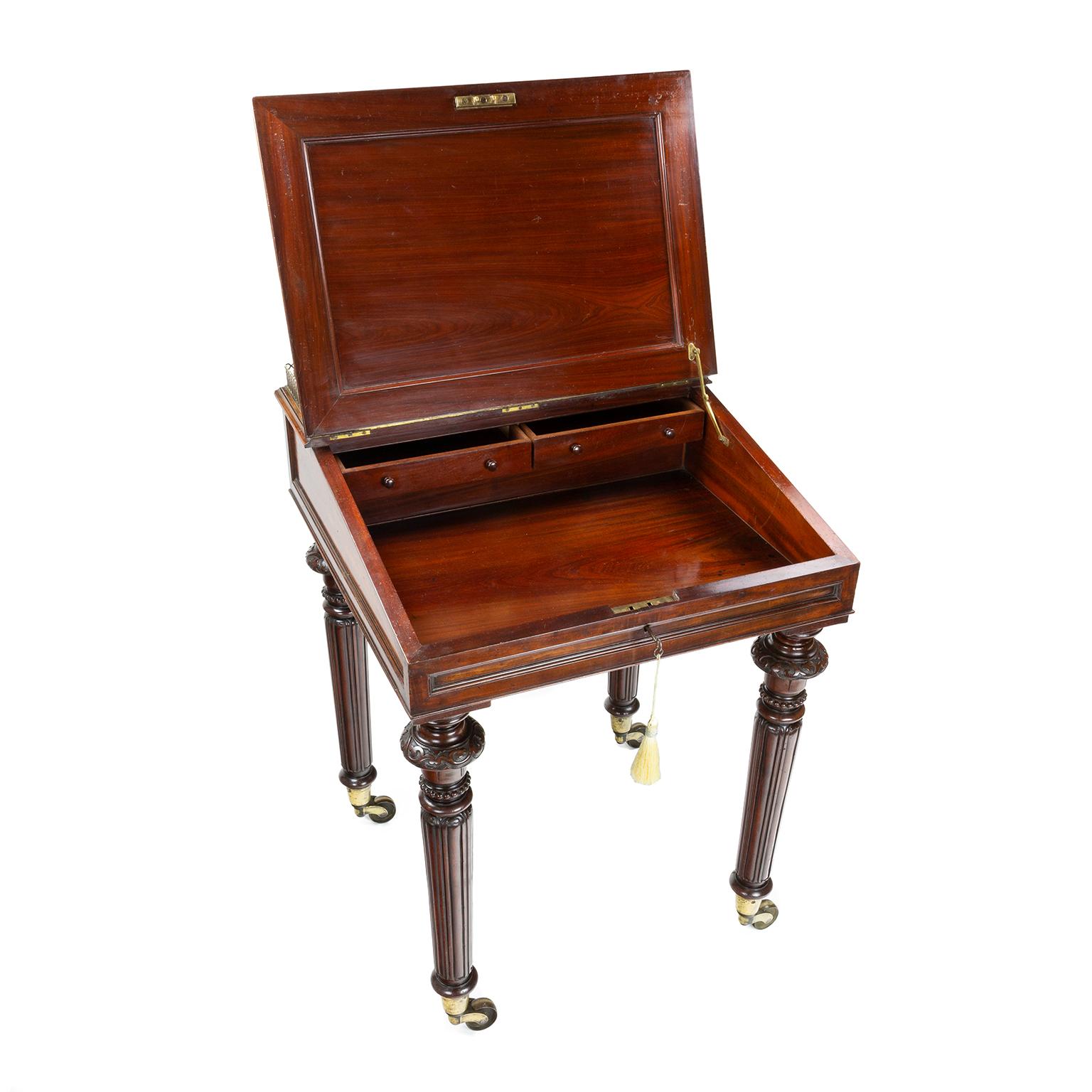 Early 19th Century Gillows of Lancaster a Regency Clerks Writing Desk