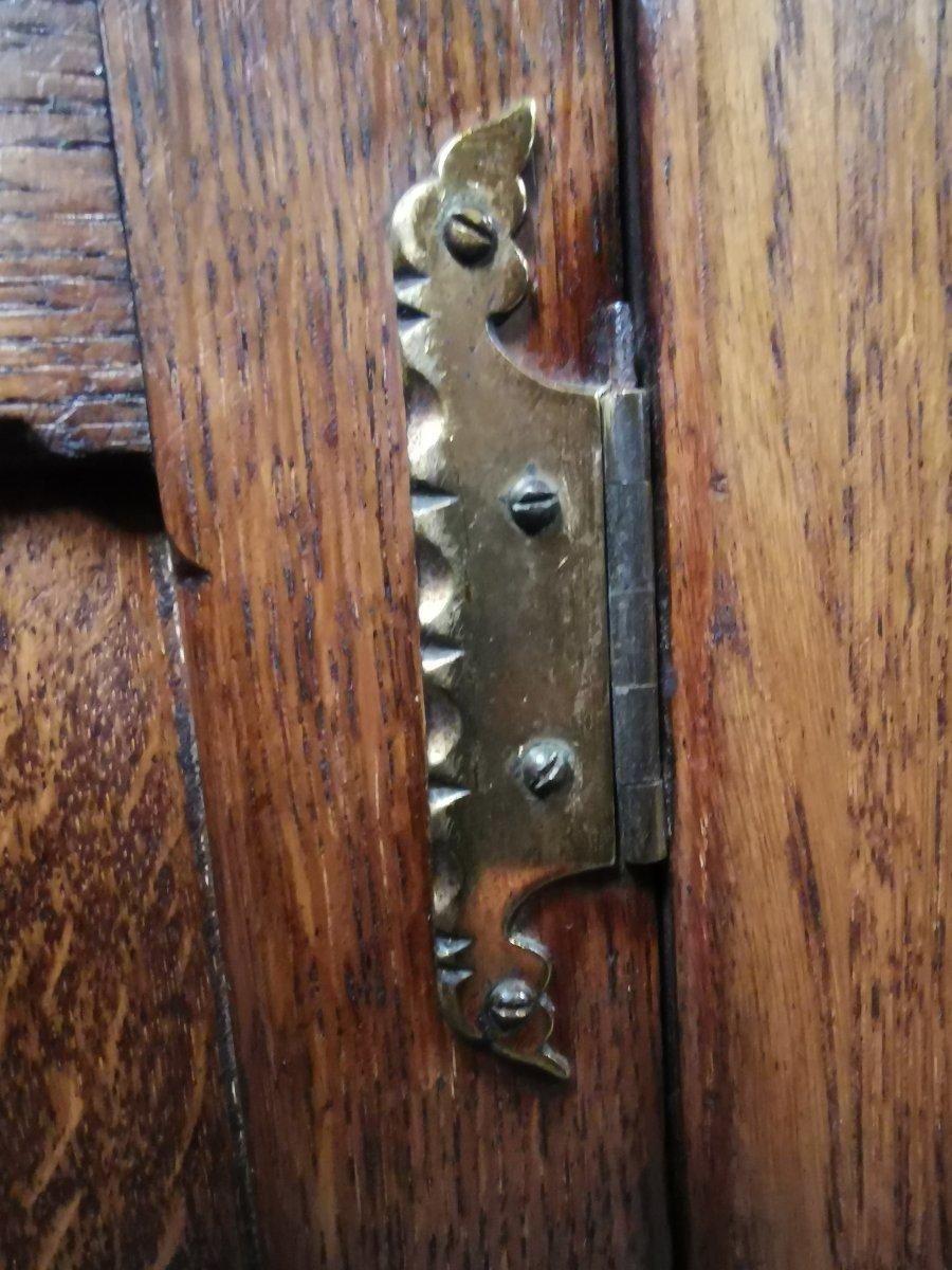 Gillows of Lancaster attri., Scrivania da architetto in rovere in stile gotico revival in vendita 6