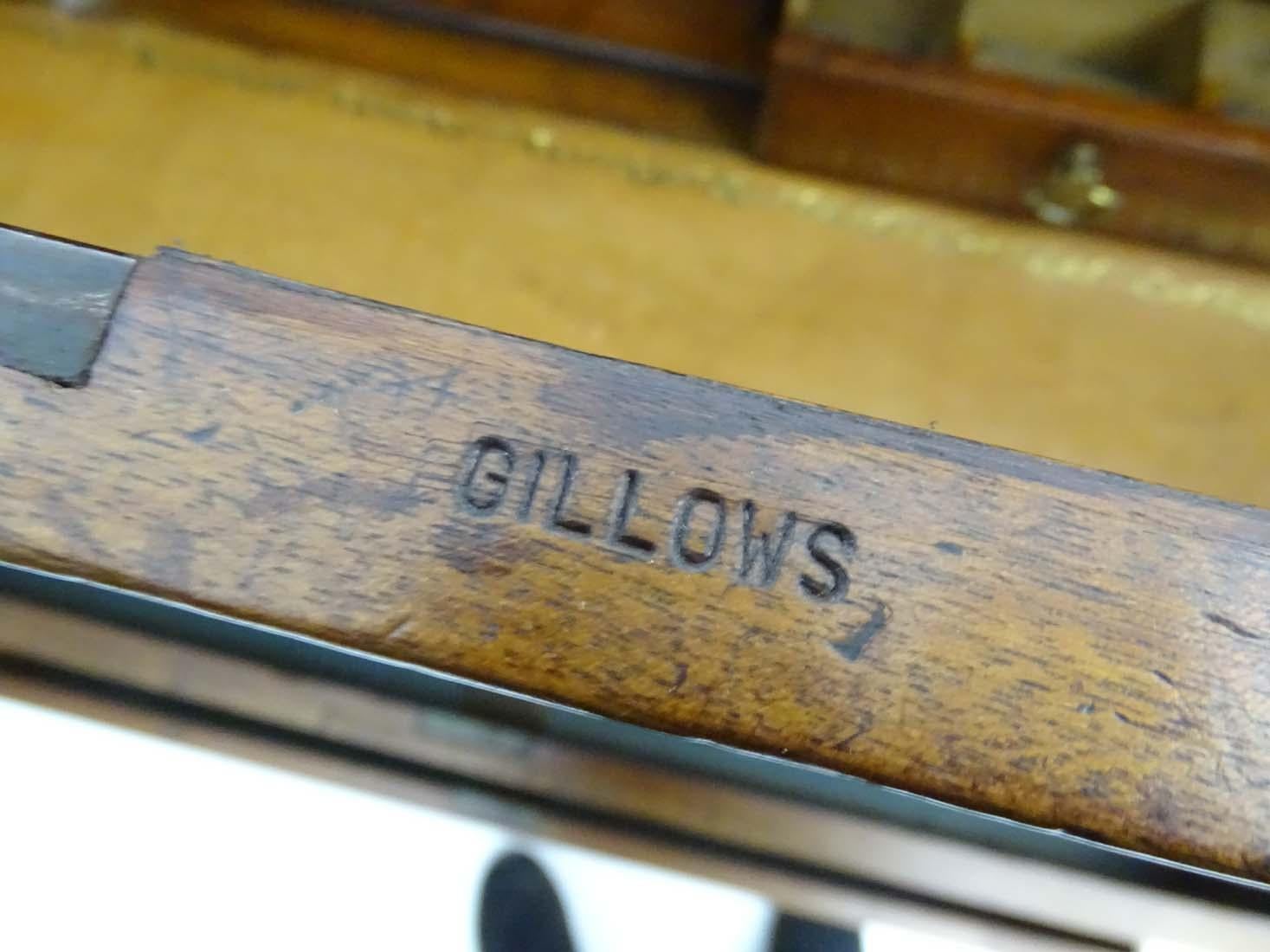 Gillows of Lancaster Campaign Chest of Drawers Secretaire Antique, circa 1850 (Englisch)