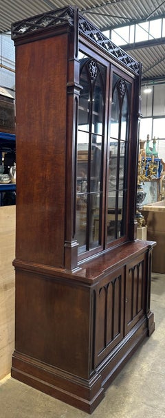 Gillows Of Lancaster Gothic Revival Bookcase
