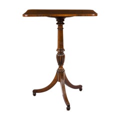 Gillows Regency a Small Rosewood Tripod Table