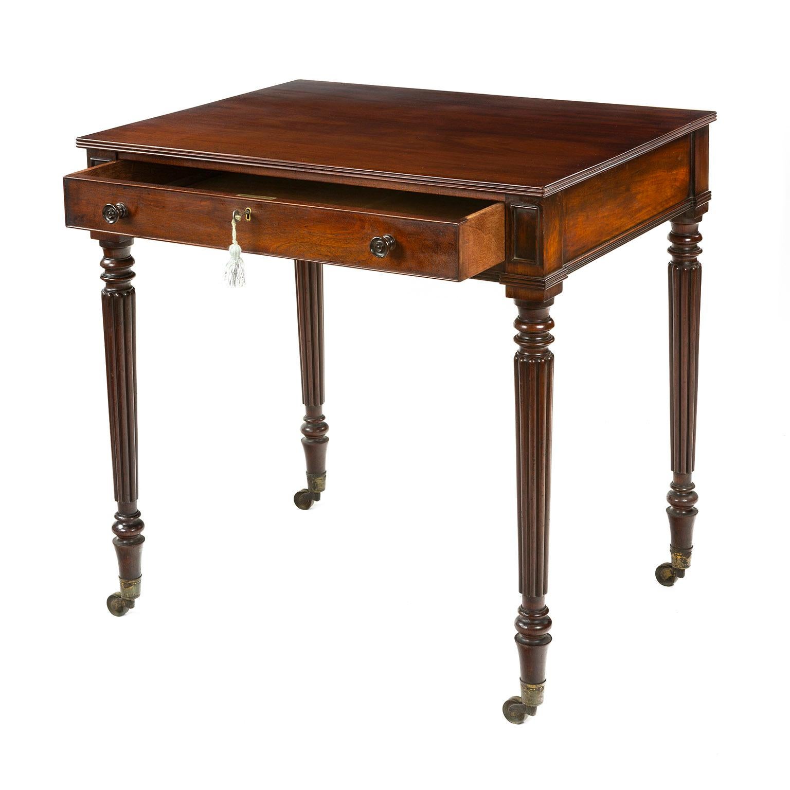 English Gillows  Regency Writing or Side Table