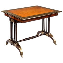 Gillows Rosewood Library Table