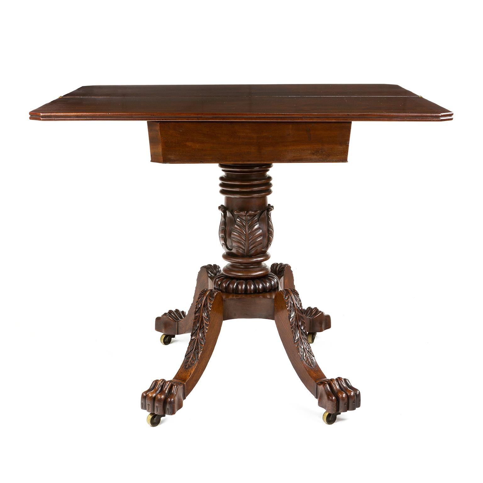 Gillows Rosewood Tea Table In Good Condition In Northwich, GB