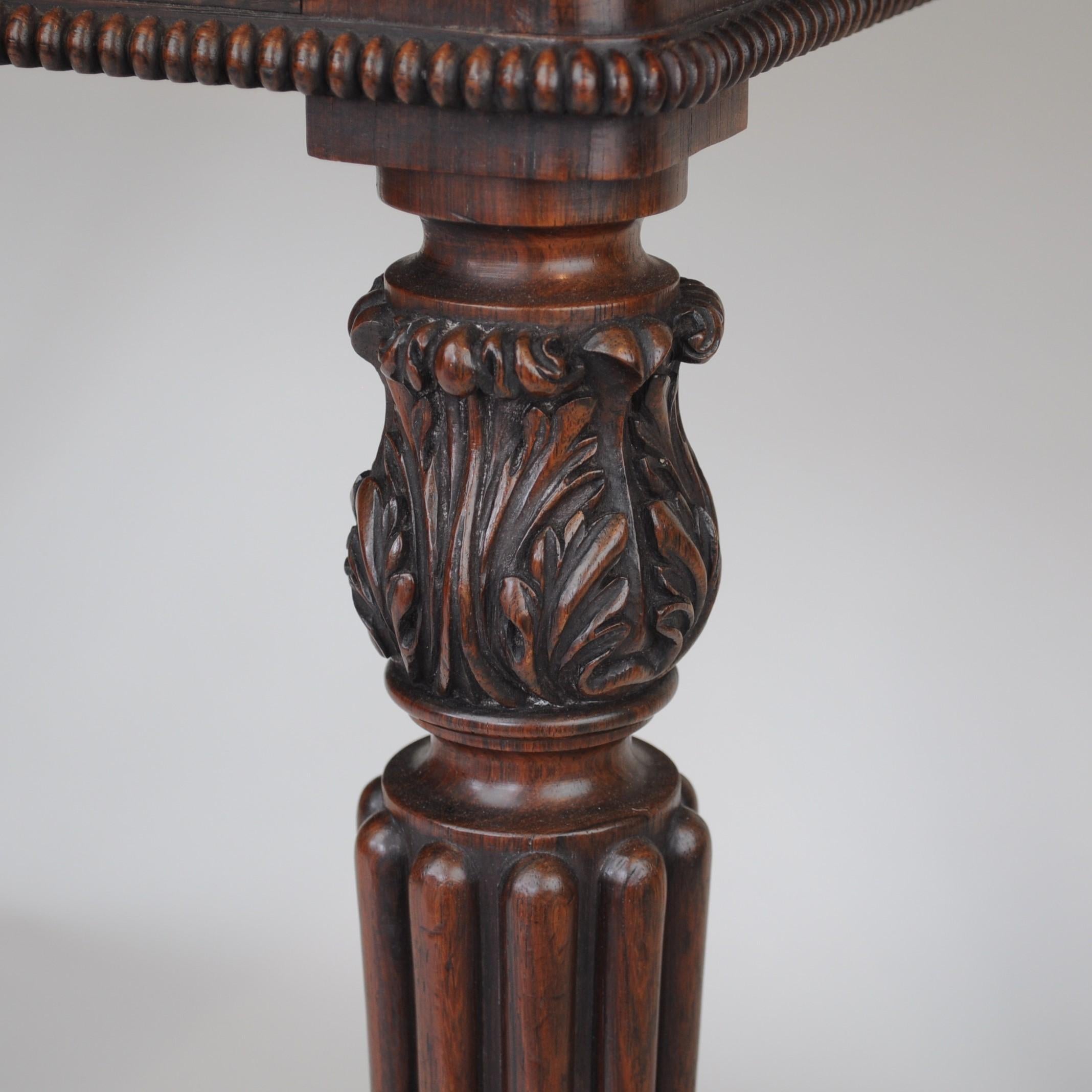 Gillows Rosewood Writing Table 1