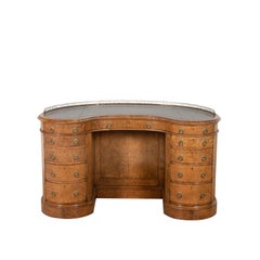 Gillows Style Kidney Shaped Desk