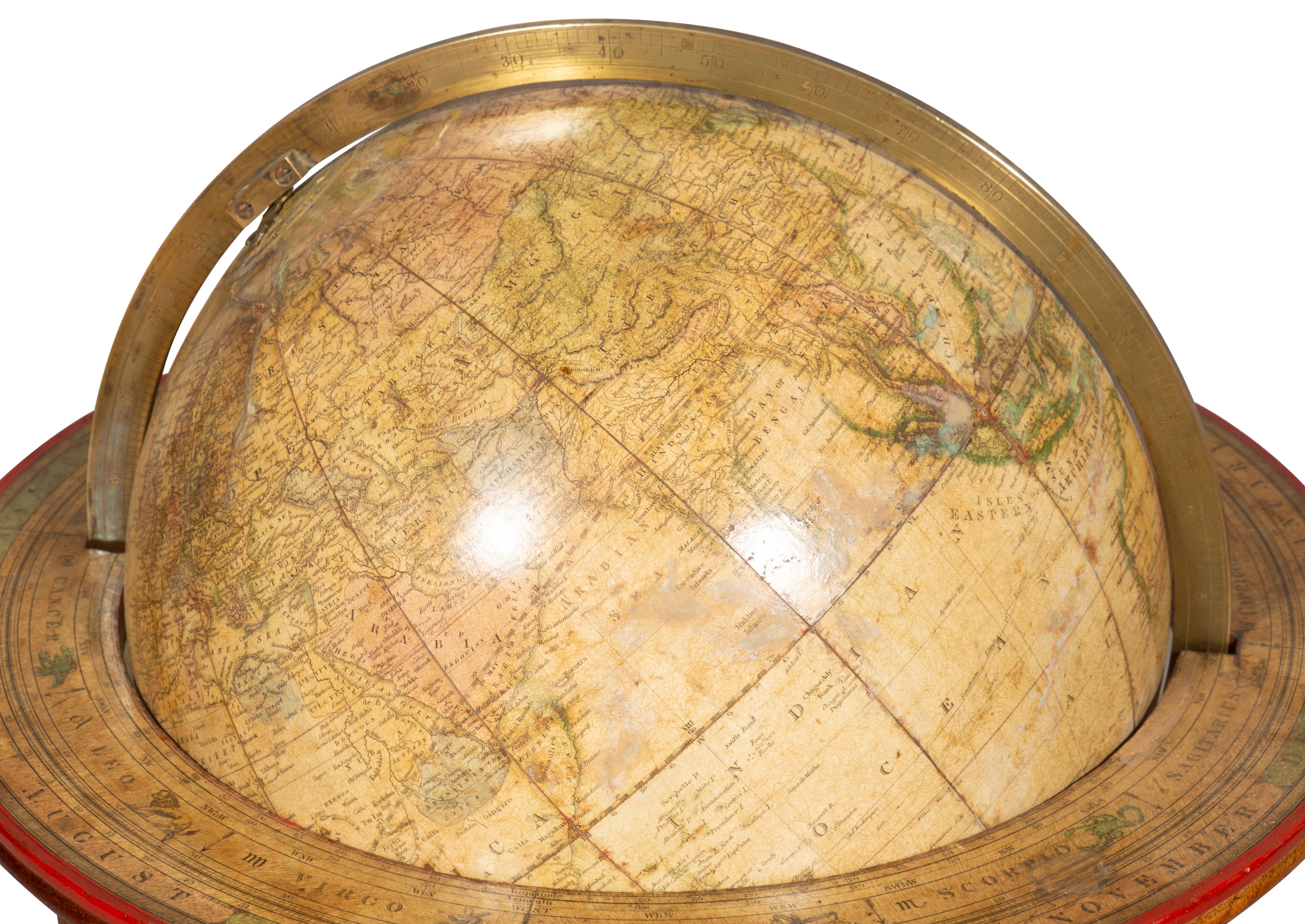 Gilman Joslin Terrestrial Table Globe 3