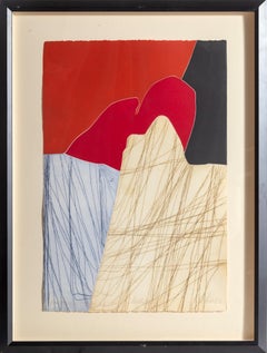 Abstract Etching by Gilou Brillant