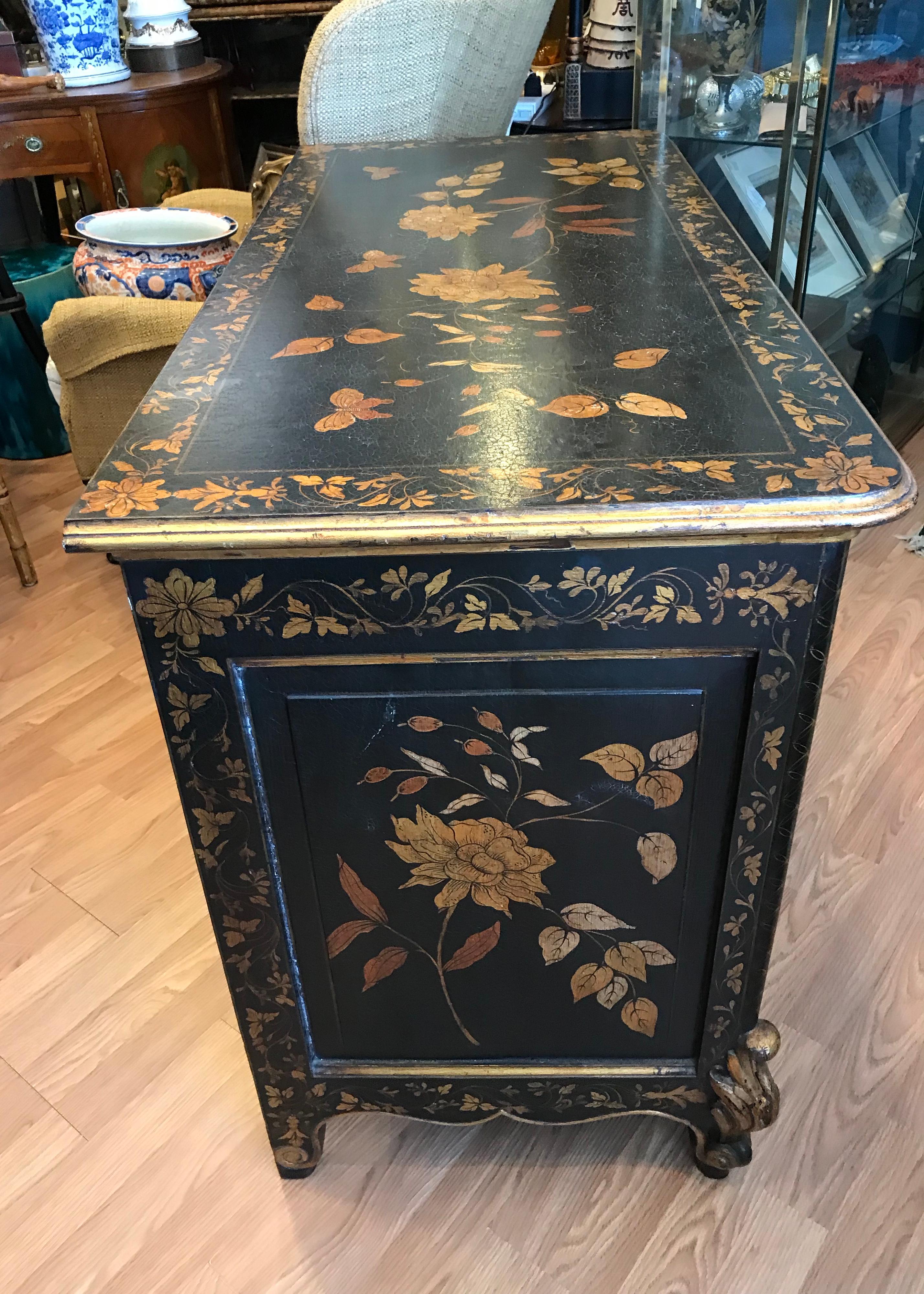 Brass Gilt Appointed Continental Commode For Sale