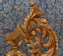 Gilt Artist Easel Adjustable Height Stand