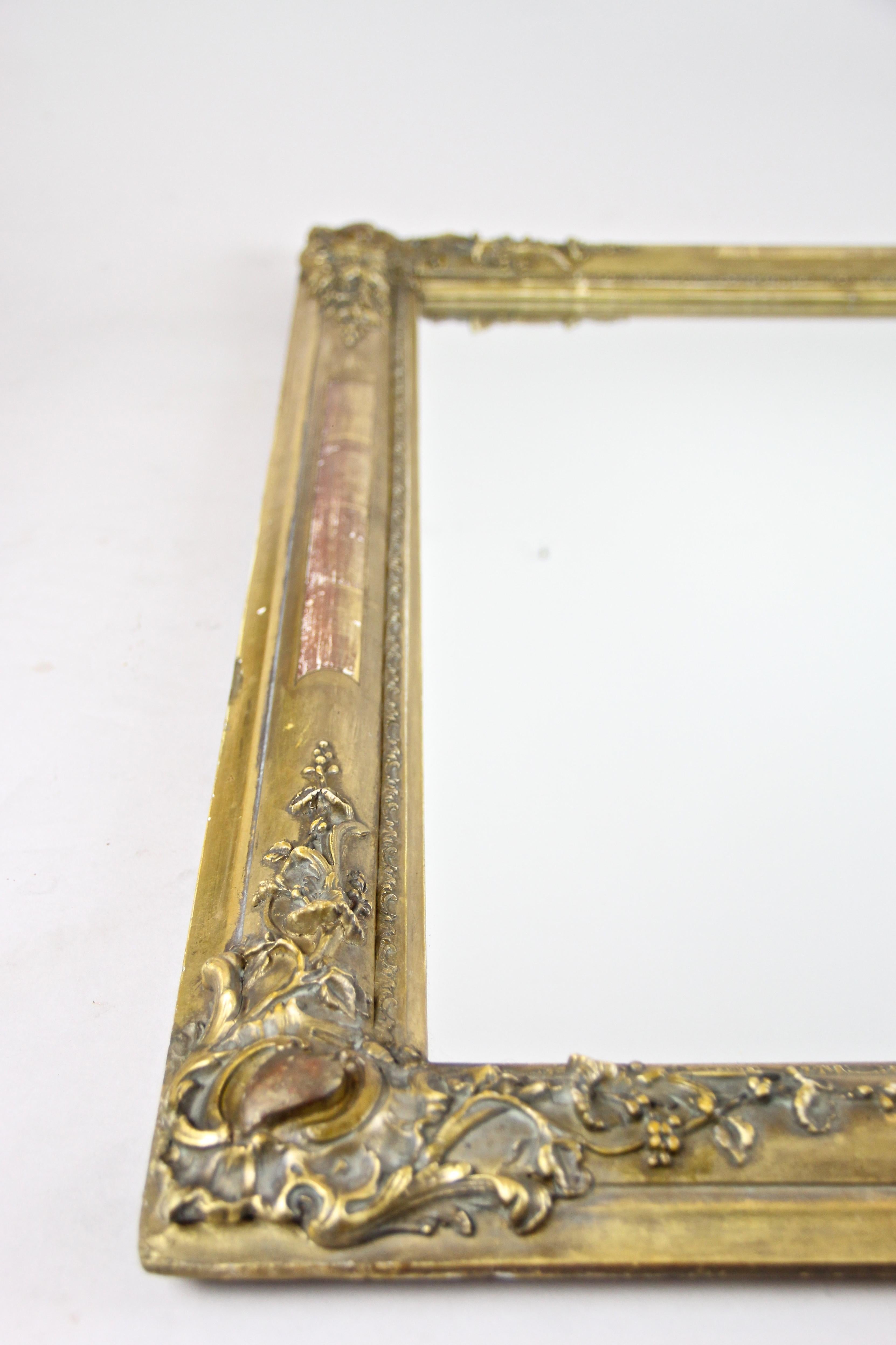 Gilt Biedermeier Mirror, France circa 1820 For Sale 7