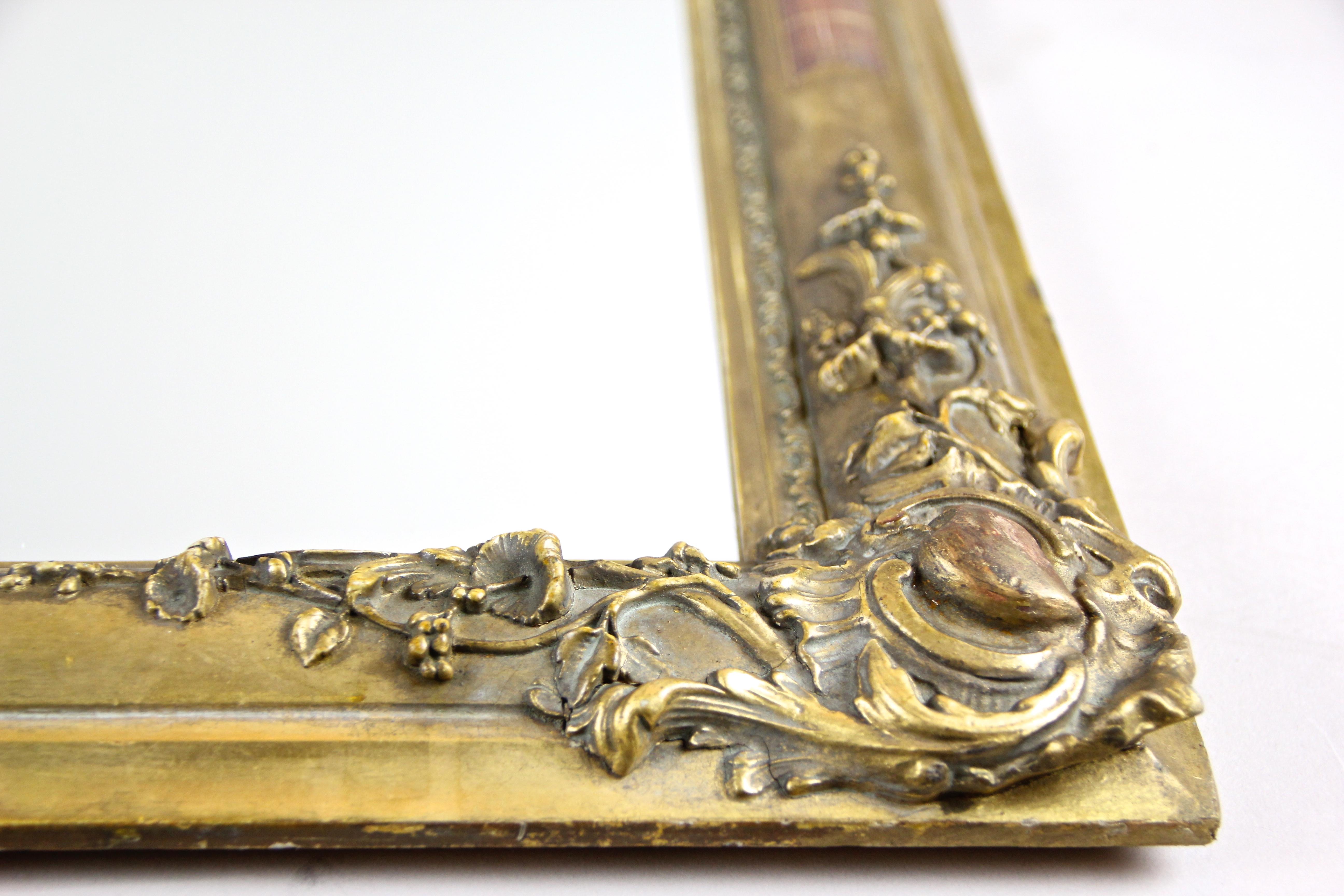 Vergoldeter Biedermeier-Spiegel, Frankreich um 1820 8