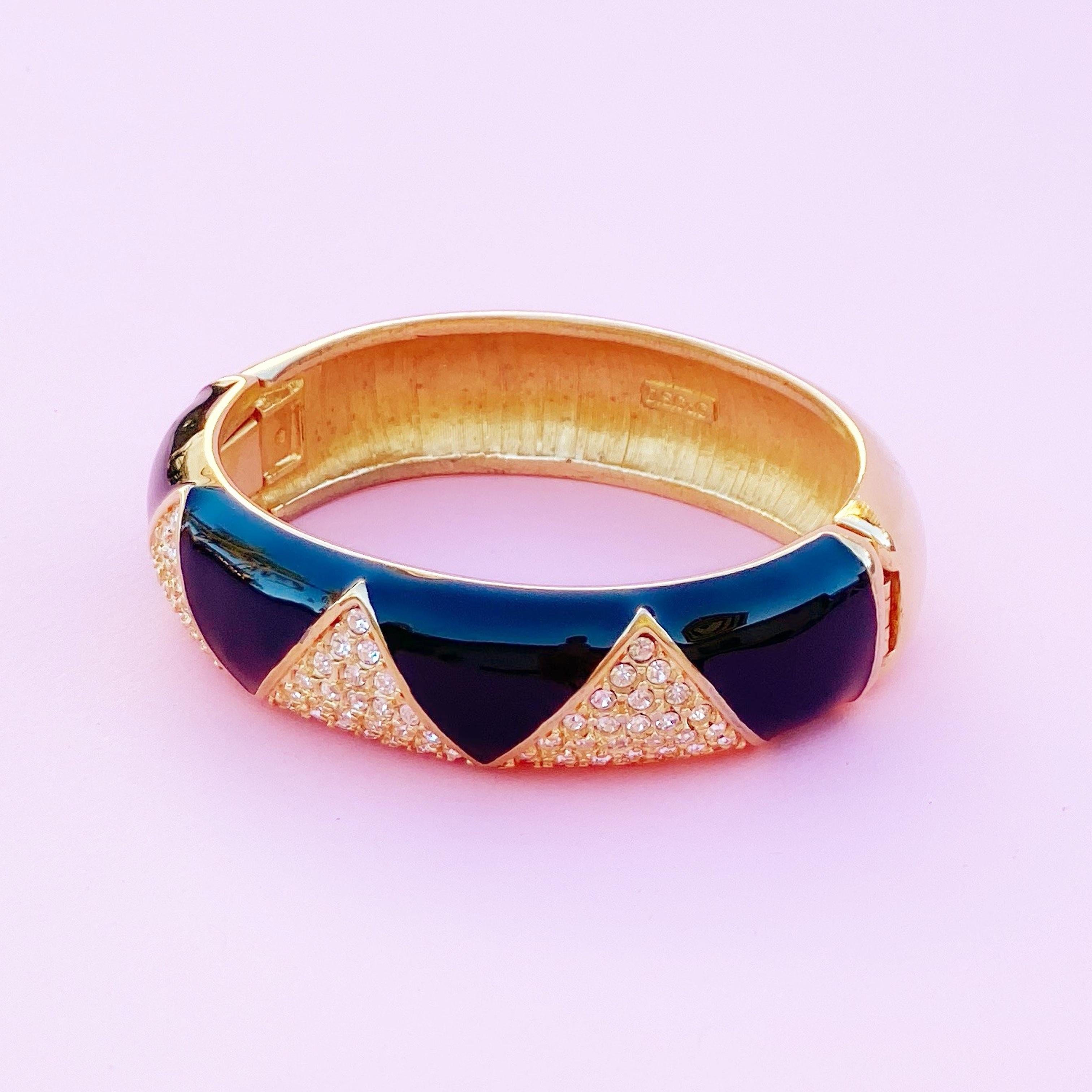 crystal pave bracelet