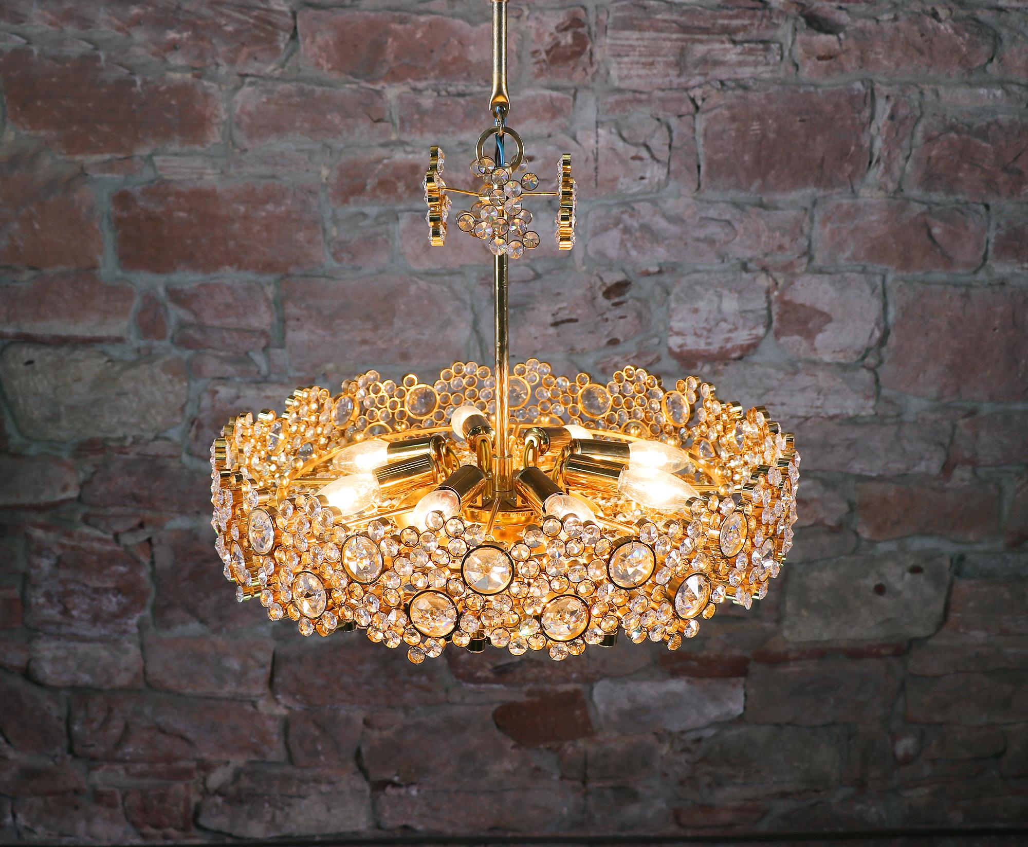 swarovski crystal chandelier vintage