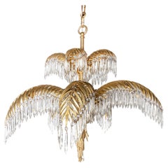 Gilt bronze and crystal chandelier. Austria, early 20th century.