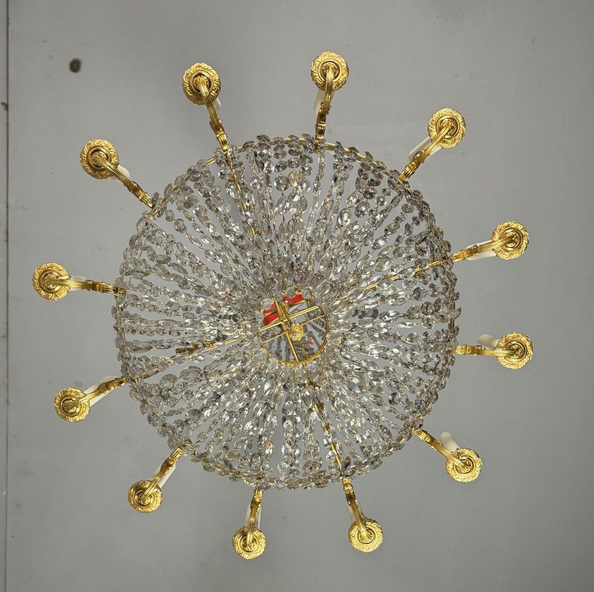Gilt Bronze Beaded Bag early 19th century For Sale 5