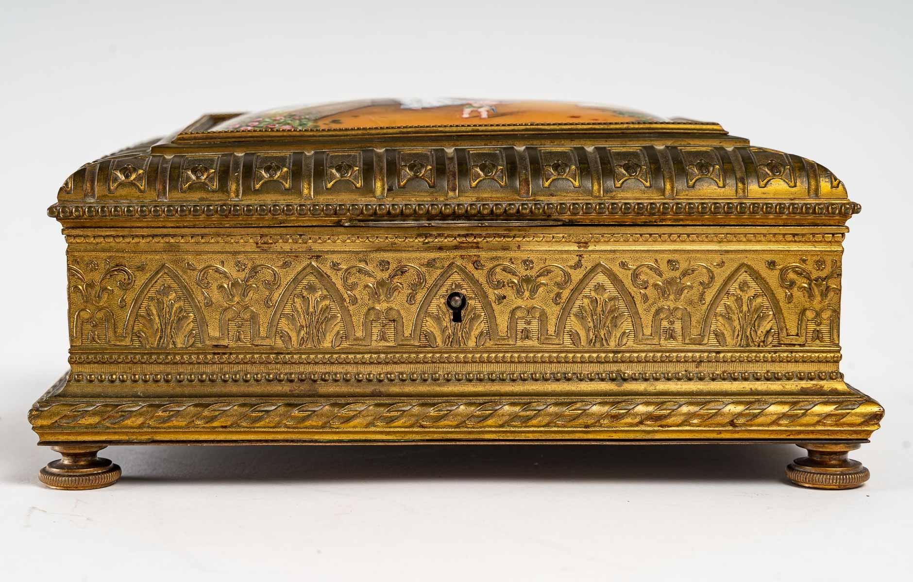 Gilt Bronze Box, 19th Century 2