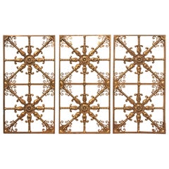 Gilt Bronze Bronze Beaux Arts Architectural Panels