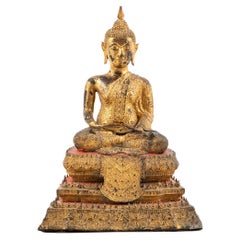 Gilt Bronze Buddha Siam