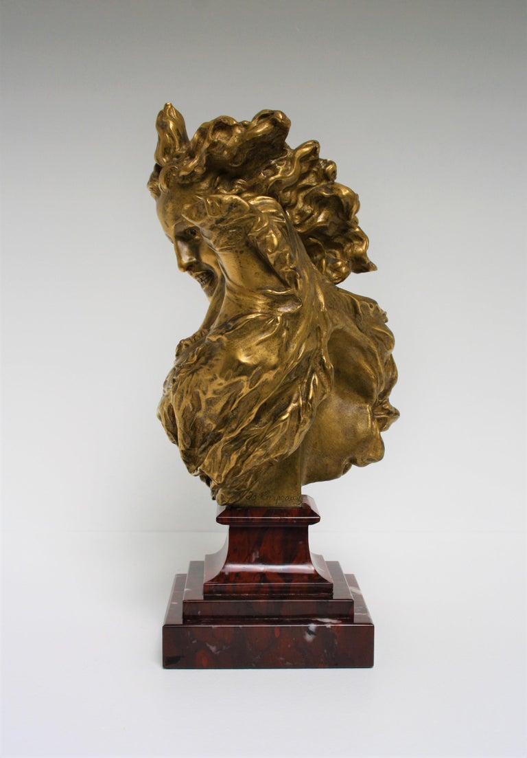 Gilt Bronze Bust by Jean-Baptiste Carpeaux, 1869 at 1stDibs | jean ...